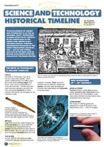 {technology}  Science and technology historical timeline Jan Dosoudil, Nigel Haward