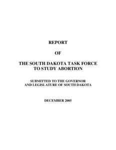Microsoft Word - ABORTION TASK FORCE REPORTdoc