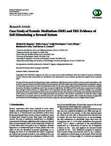 EEG Power and Coherence Analysis of an Expert Meditator in 8 Jhanas