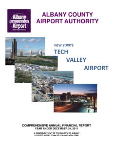 ALBANY COUNTY AIRPORT AUTHORITY NEW YORK’S  TECH