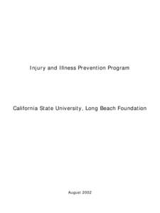 Injury and Illness Prevention Program