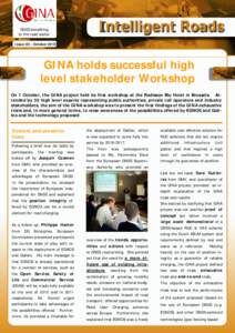 Intelligent Roads  GNSS benefiting to the road sector Issue 03 - October 2010