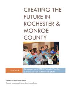 Creating the Future in Rochester & Monroe County