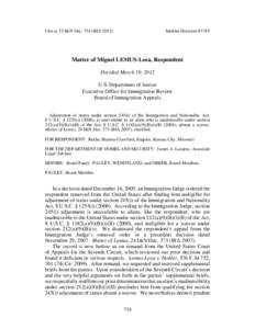 Matter of LEMUS-Losa, 25 I&N Dec[removed]BIA 2012)