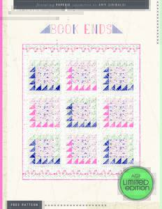 featuring PAPERIE  FREE PATTERN