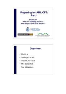 Microsoft Word - Part 1 INTRO AMLCFT Roadshow presentation for publication.doc