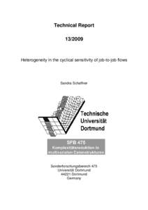 Technical ReportHeterogeneity in the cyclical sensitivity of job-to-job flows  Sandra Schaffner