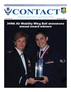 CONTACT Vol. 26, No. 12 Magazine for and about the Air Force Reservists assigned to the 349th Air Mobility Wing, Travis Air Force Base, California