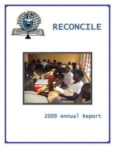 RECONCILEAnnual Report Contents Who We Are………………………………………………………………………………… 2