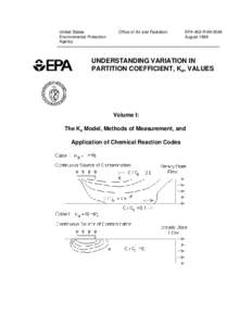 Understanding Variation in Partition Coefficient, Kd, Values