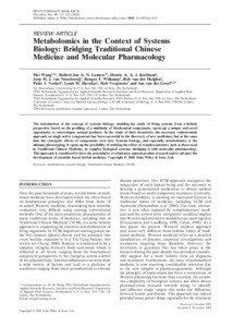 PHYTOTHERAPY RESEARCH Phytother. Res. 19, 173–[removed]Published online in Wiley InterScience