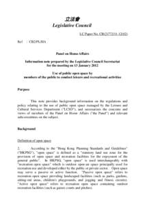立法會 Legislative Council LC Paper No. CB[removed]Ref  : CB2/PL/HA