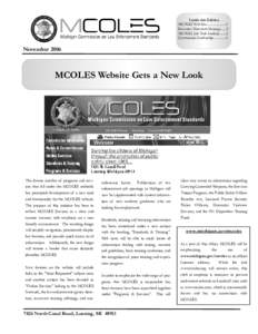 mcoles newsletter fall 2006.qxp