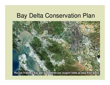 Bay Delta Conservation Plan