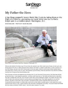 San Diego Magazine | My Father the Hero