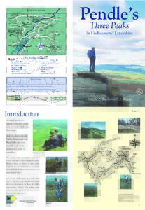 Pendle’s Three Peaks In Undiscovered Lancashire  For Further Information
