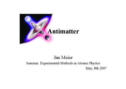 Microsoft PowerPoint - antimatter.ppt [Read-Only]