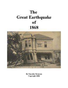 The Great Earthquake of