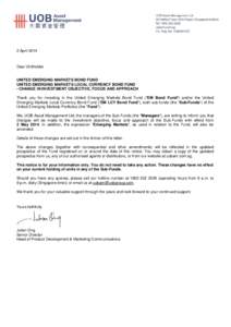 TPC draft: 02 UGDBF notice-change of underlying funds - xxAug2013