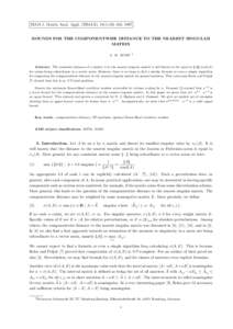 Algebra / Mathematics / Matrix theory / Linear algebra / Symbol / Determinant / Matrix / Orthogonal matrix / Holomorphic functional calculus / Fidelity of quantum states