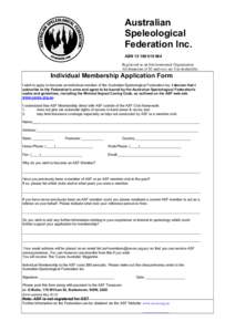 Microsoft Word - ASF Member Application Form 2010.docx