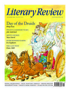 o ctobe r[removed]Issue 414 £3.75  www.literaryreview.co.uk