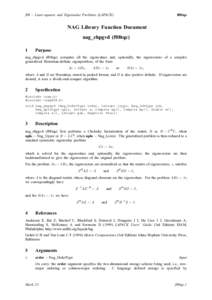 f08 – Least-squares and Eigenvalue Problems (LAPACK)  f08tqc NAG Library Function Document nag_zhpgvd (f08tqc)