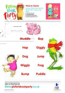 A Great Big Cuddle Picture Book Party_ACTIVITY SHEETS.indd