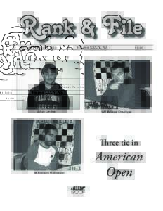R ank & File JANUARY-FEBRUARY 2010 Julian Landaw  VOLUME XXXIV, NO. 1