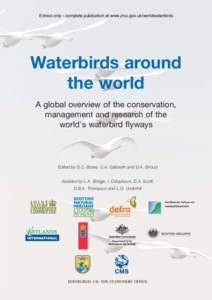 Extract only - complete publication at www.jncc.gov.uk/worldwaterbirds  Waterbirds around the world A global overview of the conservation, management and research of the
