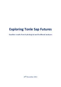 Exploring Tonle Sap Futures - Baseline Report - 20dec2011