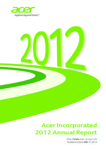 2012_Acer_Annual_Report_cover