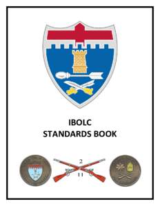 2-11th Infantry Regiment IBOLC, Train the Leader Standards Book June 2016