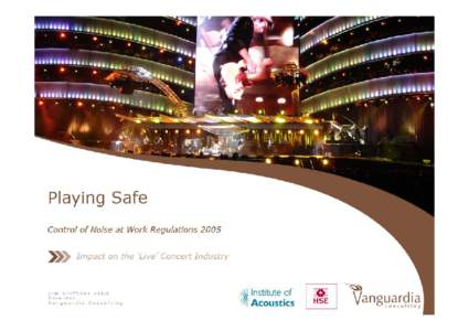 Playing safe: Impact of noise regulations on live concert industry