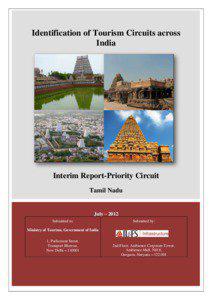 Identification of Tourist Circuits across India, Tamil Nadu Interim Report – Priority Circuit