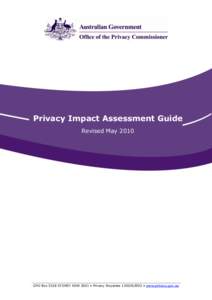 Privacy Impact Assessment Guide Revised 2010