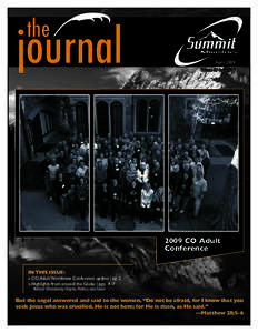 the  journal April 2009 Volume 09 Issue #04