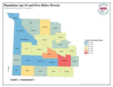 Population Age 65 and Over Below Poverty Minnesota River Area Agency on Aging®, Inc. Big Stone Swift Kandiyohi