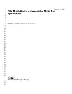 Microsoft Word - GSM Mobile Device and Associated Media Tool Requirements.doc