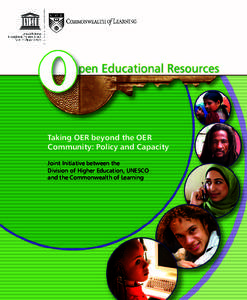 Taking OER beyond the OER Community: Policy and Capacity