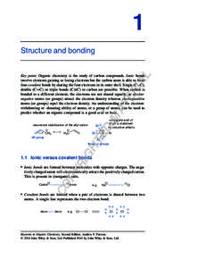 1 AL Structure and bonding  MA
