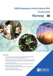 OECD Regulatory Policy Outlook 2015 Country profile Norway  Access links