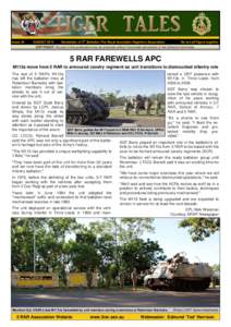 1 Issue 34 AUGUST[removed]Newsletter of 5th Battalion The Royal Australian Regiment Association