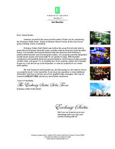 Hilton Worldwide / Embassy Suites Hotels / Hilton Hotels & Resorts / Hotel / Tourism / Destin /  Florida / Travel / Hotel chains / Hilton Hotels Corporation / Hospitality industry