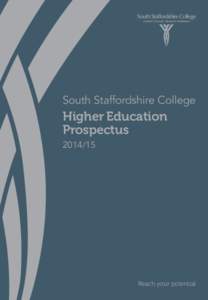 South Staffordshire College  Higher Education Prospectus[removed]