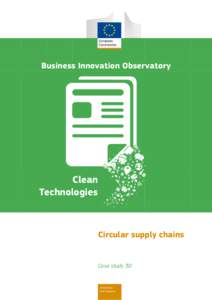 Business Innovation Observatory  Clean Technologies  Circular supply chains