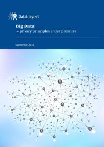 DRAFT VERSION  Big Data – privacy principles under pressure  September 2013