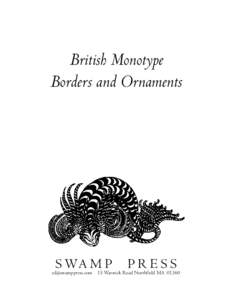 British Monotype Borders & Ornaments.indd