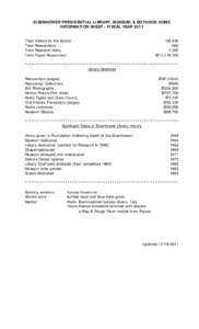 Microsoft Word - Eisenhower Center Information Sheet.doc