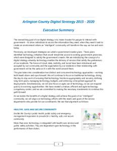 Microsoft Word - Arlington Digital Strategy_Executive Summary.docx